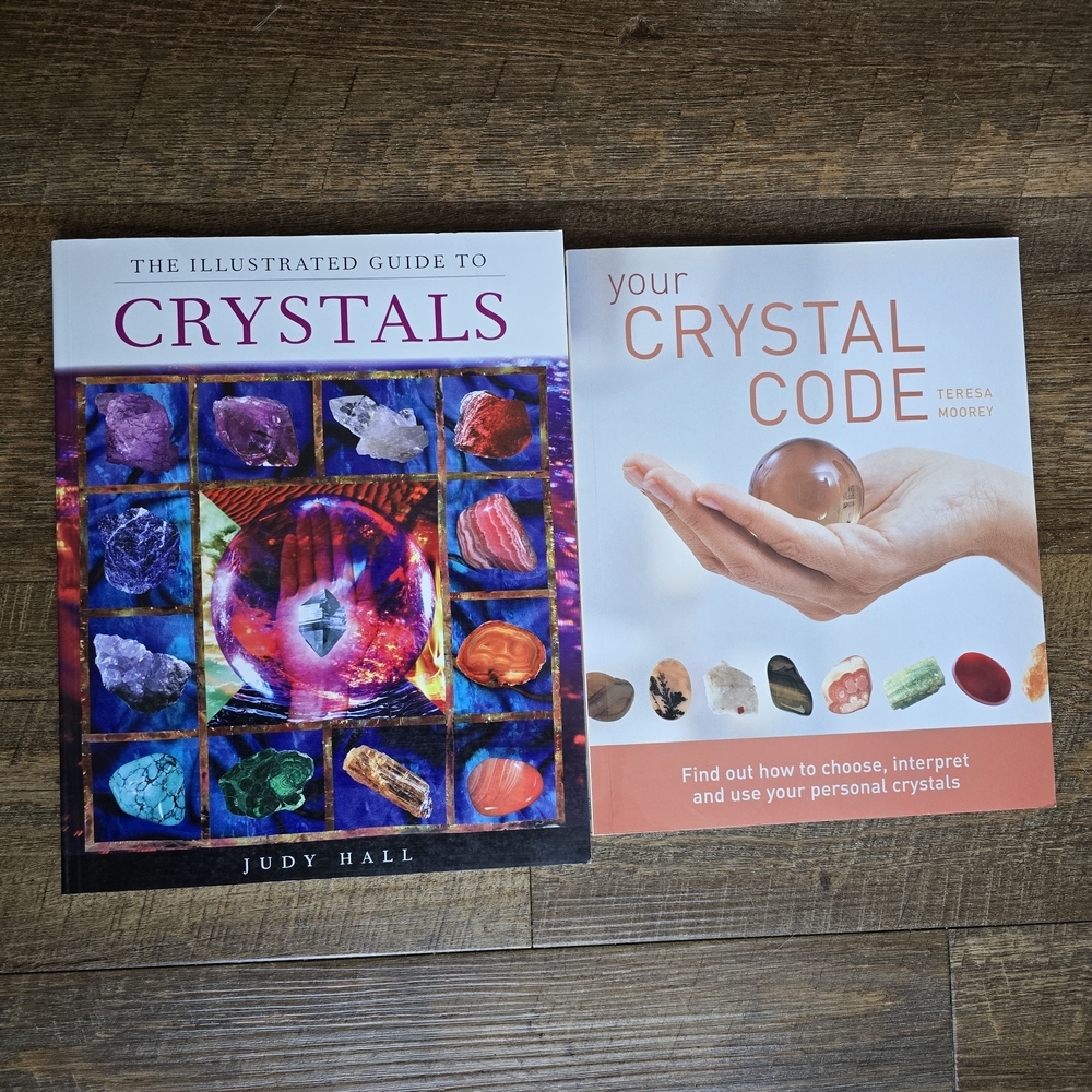 Crystal Book Bundle Illustrated Guide and Your Crystal Code